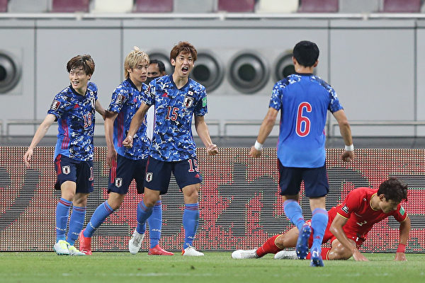 世界盃預選賽 中國男足不敵日本 遭遇兩連敗