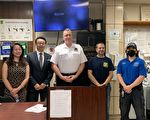 开学在即 109分局第一保健 周五免费派700个书包