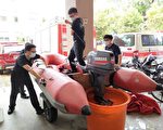 苗栗大湖分队因应璨树台风侵袭前整备