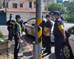 万安防疫版放警报不管制 桃园警全力宣导
