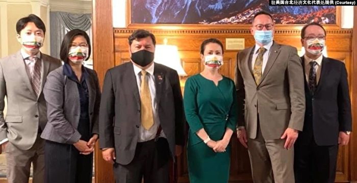 台湾驻美代表见立陶宛议员 分享对抗霸凌经验