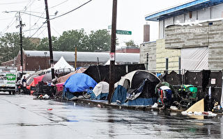波士頓遊民問題惡化 「美沙酮街」增上百帳篷