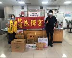中坜警中秋送暖 发放民生物资弱势及独居老人