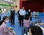 暖暖高中施打BNT疫苗 林右昌叮嘱注意事项