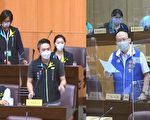 桃園市議員林政賢針對市場提出質詢
