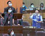 桃园市议员林政贤关心横山书法艺术馆