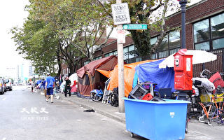 波士顿开始清除“美沙酮街”游民帐篷