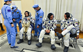 组图：首部太空拍摄电影 俄罗斯剧组开先例