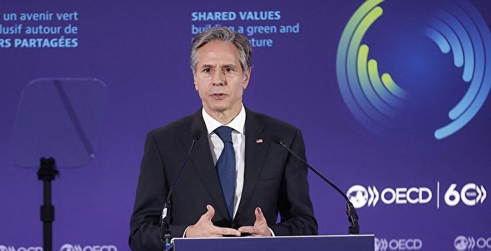 布林肯敦促中共停止对台湾“挑衅”行动