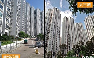 香港康怡呎價較太古城低14% 創19個月最大差距