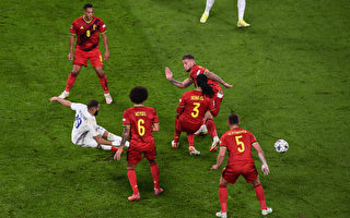 组图：欧国联半决赛 法国3:2胜比利时