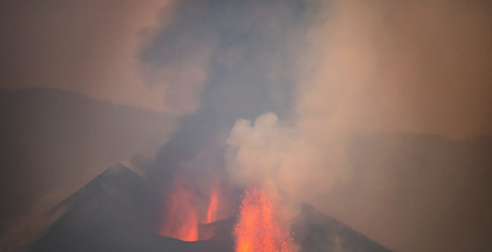 西班牙拉帕尔马岛火山再爆发 灾损初估逾亿
