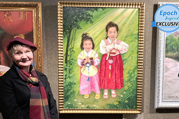 波蘭女藝術家用畫筆為中國兒童的苦難發聲