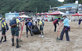 基隆秋季净滩活动 11个团体“手”护海岸