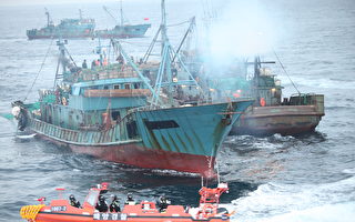 韓國海警6天查獲8艘非法捕撈的中國漁船