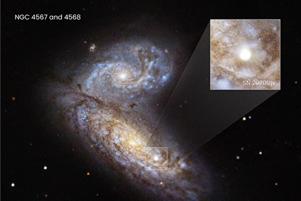 恐怖一幕 哈勃望远镜观测恒星爆炸解体全过程