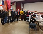 中華公所兩天服務近六百位僑胞 施打莫德納第三針補强疫苗