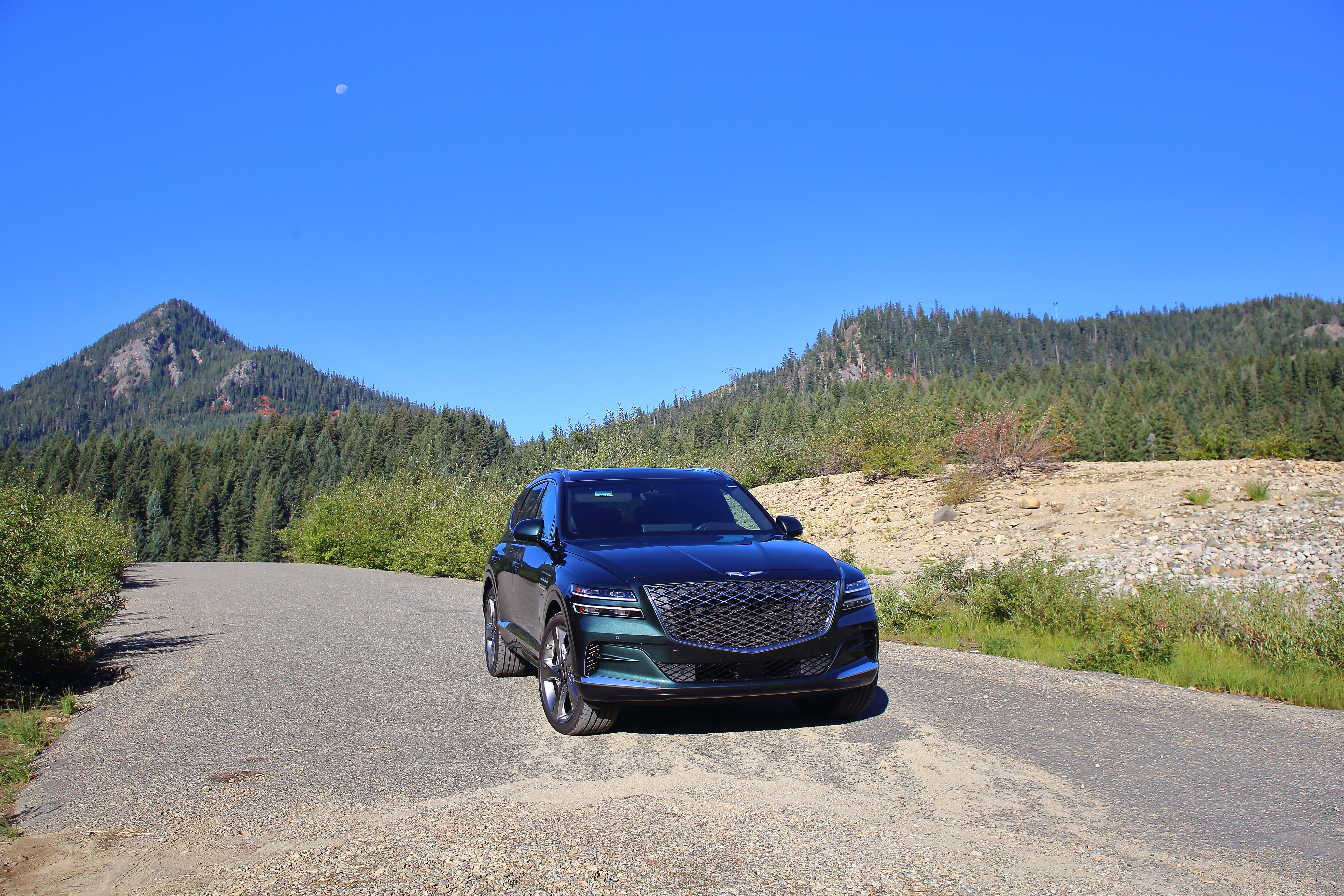 2021 Genesis GV80 3.5T Prestige。〈李奧／大紀元〉