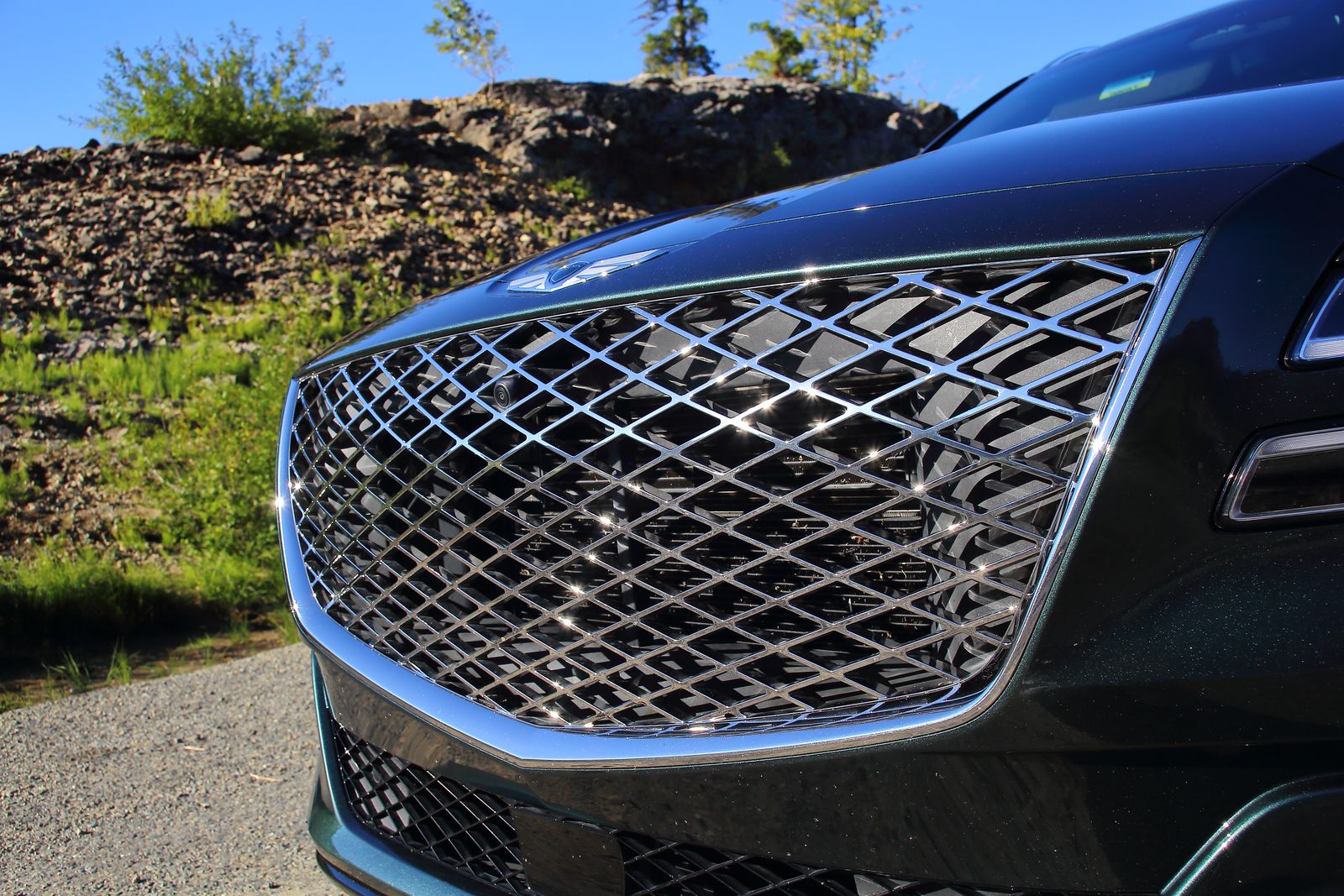 2021 Genesis GV80 3.5T Prestige。〈李奧／大紀元〉