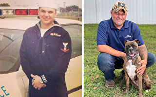 美海軍退役後抑鬱染毒 服務犬助其重回正軌
