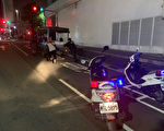 深夜采买渔获“刁车” 暖警分工合作解危