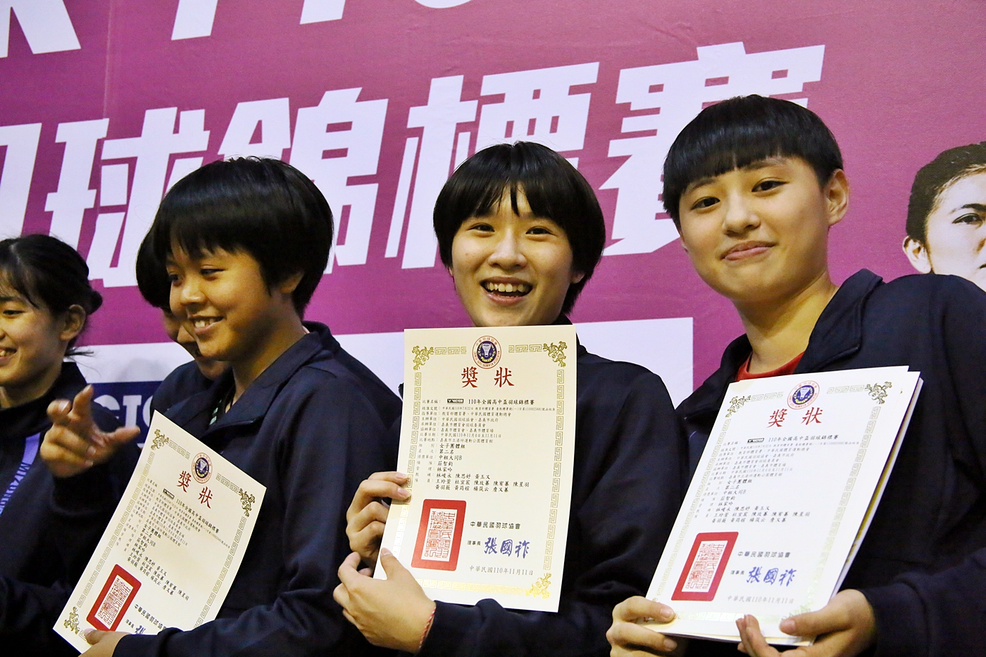  全国高中羽球锦标赛。