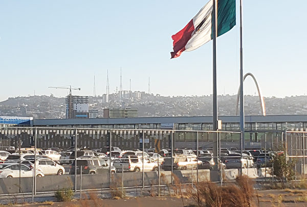 Vehicles bound for San Ysidro Port of Entry on the U.S.-Mexico border in San Diego.