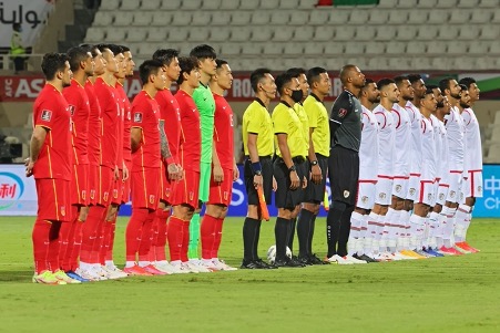 亚洲世预赛：中国队平阿曼队 两队出线均堪忧