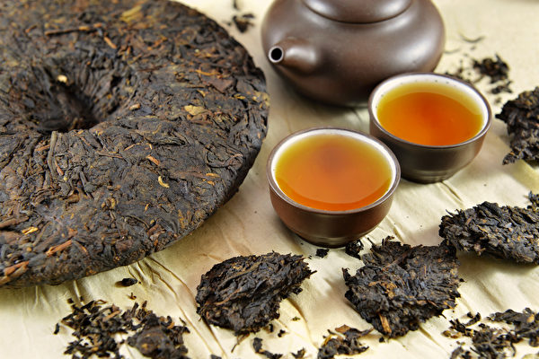 普洱茶是唯一内含益生菌的茶品，有助肠胃消化。(Shutterstock)