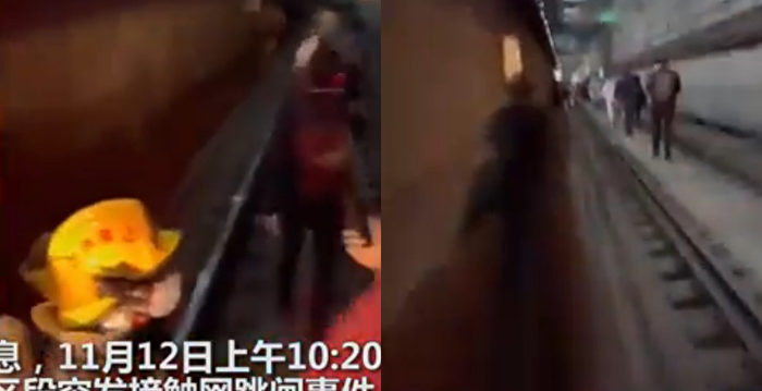 上海地铁1号线突发故障 伴有异响和冒烟