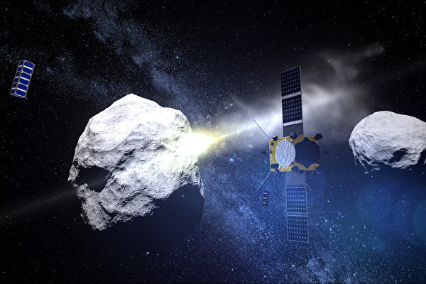 担心地球被撞 NASA首射航天器撞击小行星
