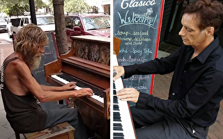 美流浪汉街头弹钢琴一夜成名 将上映传记片