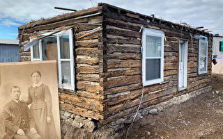 美国犹他州意外发现一座19世纪的手砌木屋