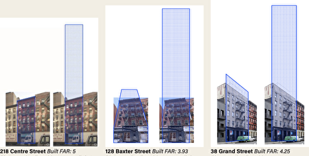市府重新分區的提案，將允許建築物高度提高兩到三倍。