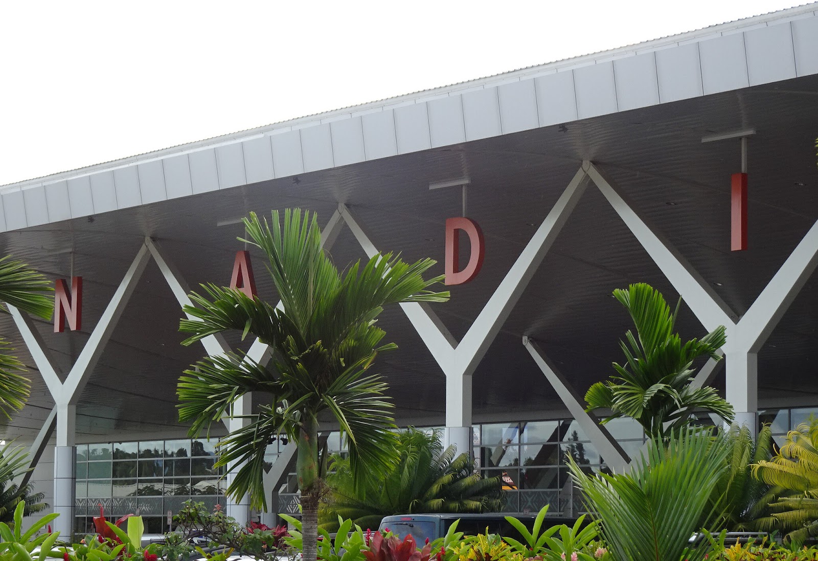 图为2019年10月27日的斐济楠迪国际机场(Nadi International Airport)国际候机楼。(Michael Coghlan/ flickr CC BY-SA 2.0)