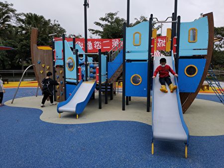 頭城鎮立運動公園12月9日啟用第二親子遊樂場4。