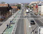 纽约交通局五年计划 汽车道瘦身 单车道发达
