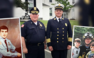 警察局长和消防队长服务社区43年 同时退休