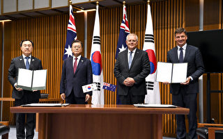 12年来韩国首脑首访澳洲 加强供应链合作