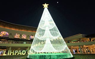 中部耶诞新年城  18公尺米娜瓦树点灯