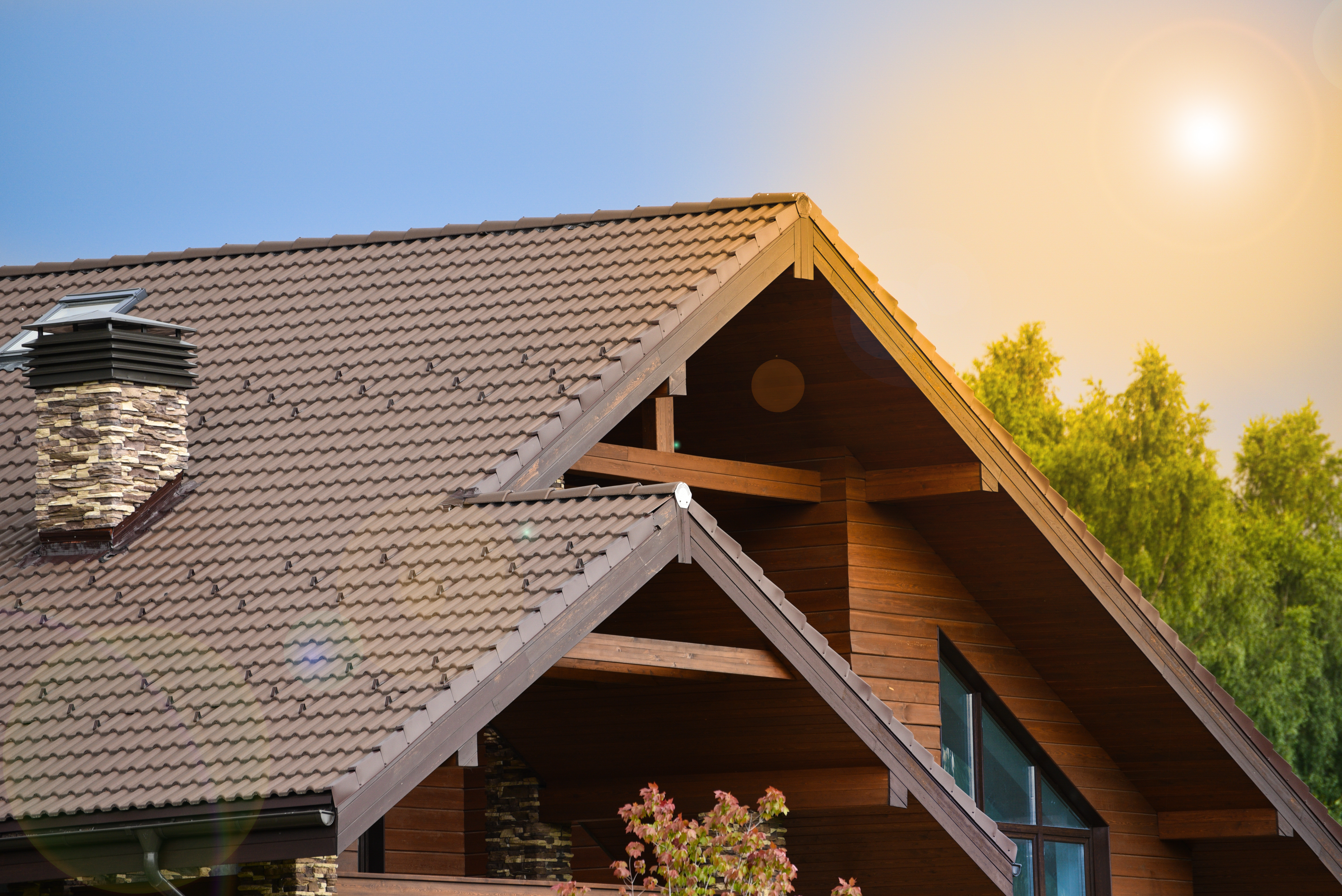 新型屋顶涂料可以帮助调节室内温度。此为示意图。(Shutterstock)
