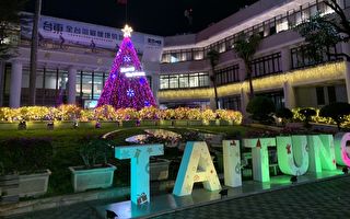 岁末祈平安 台东县多处特色耶诞树点灯