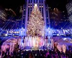 組圖：聖誕季 璀燦裝飾點亮紐約街頭