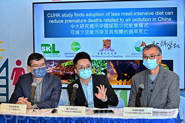 香港中大研究：嗜肉饮食加剧空气污染