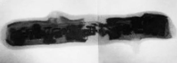 T-1151狗糞發射器的X光照片