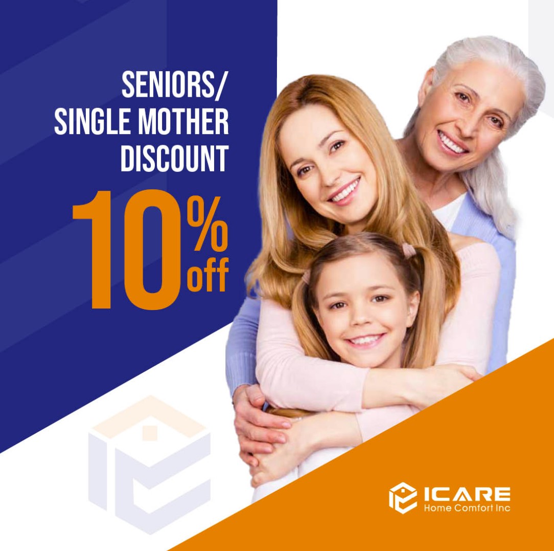 億家冷暖ICare提供冷暖設備價格匹配保障Price Match Guarantee及更多折扣優惠（圖：多倫多億家冷暖ICare提供）