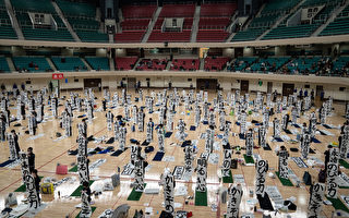 組圖：日本武道館舉行書法大賽 逾千人參加