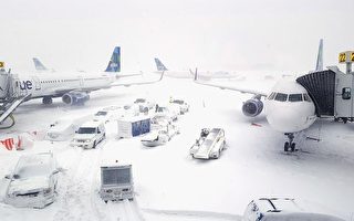 冬季風暴席捲美加 美東數千航班被取消