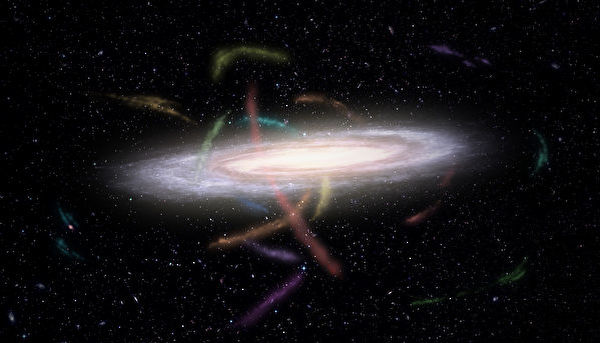 研究：十二条恒星流图有助揭示银河系暗物质