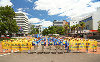 新西蘭法輪功漢密爾頓遊行 民眾感受強大能量